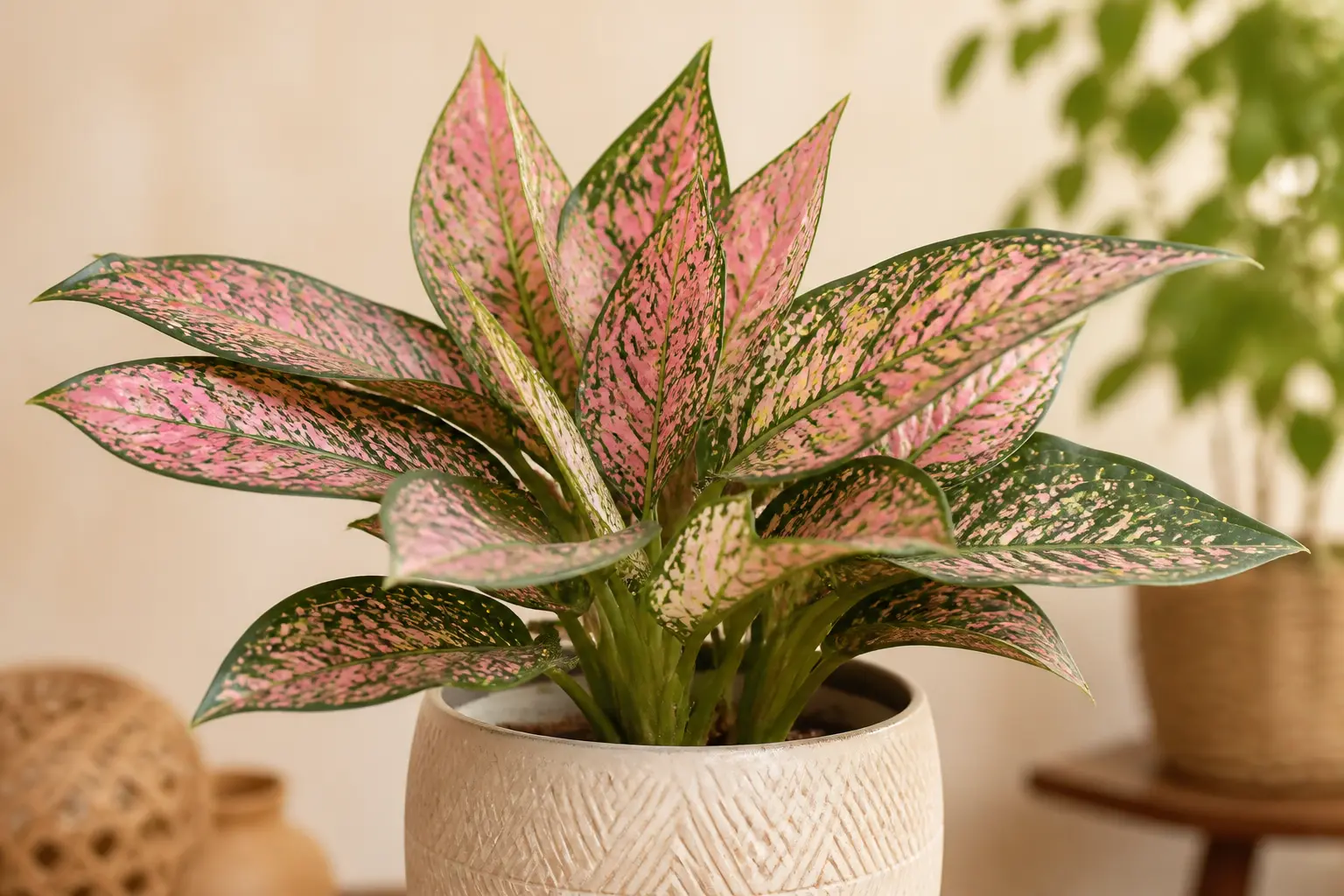 Aglaonema Pink Dalmatian
