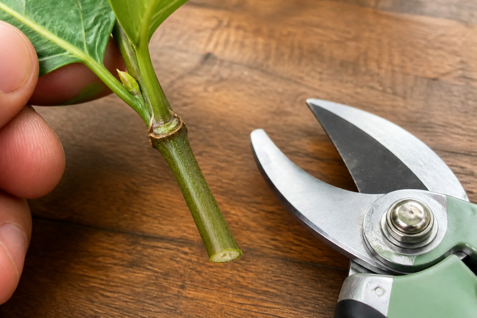 How to propagate Fiddle Leaf Fig — air layering