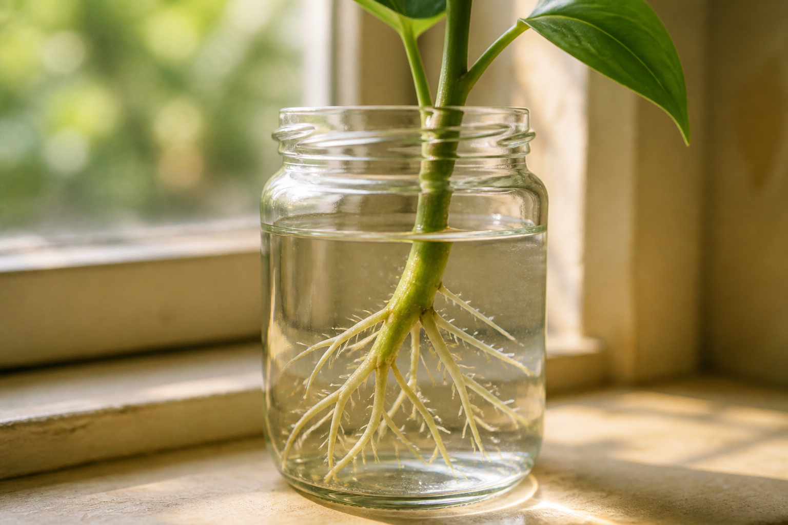 How to propagate Philodendron — water propagation